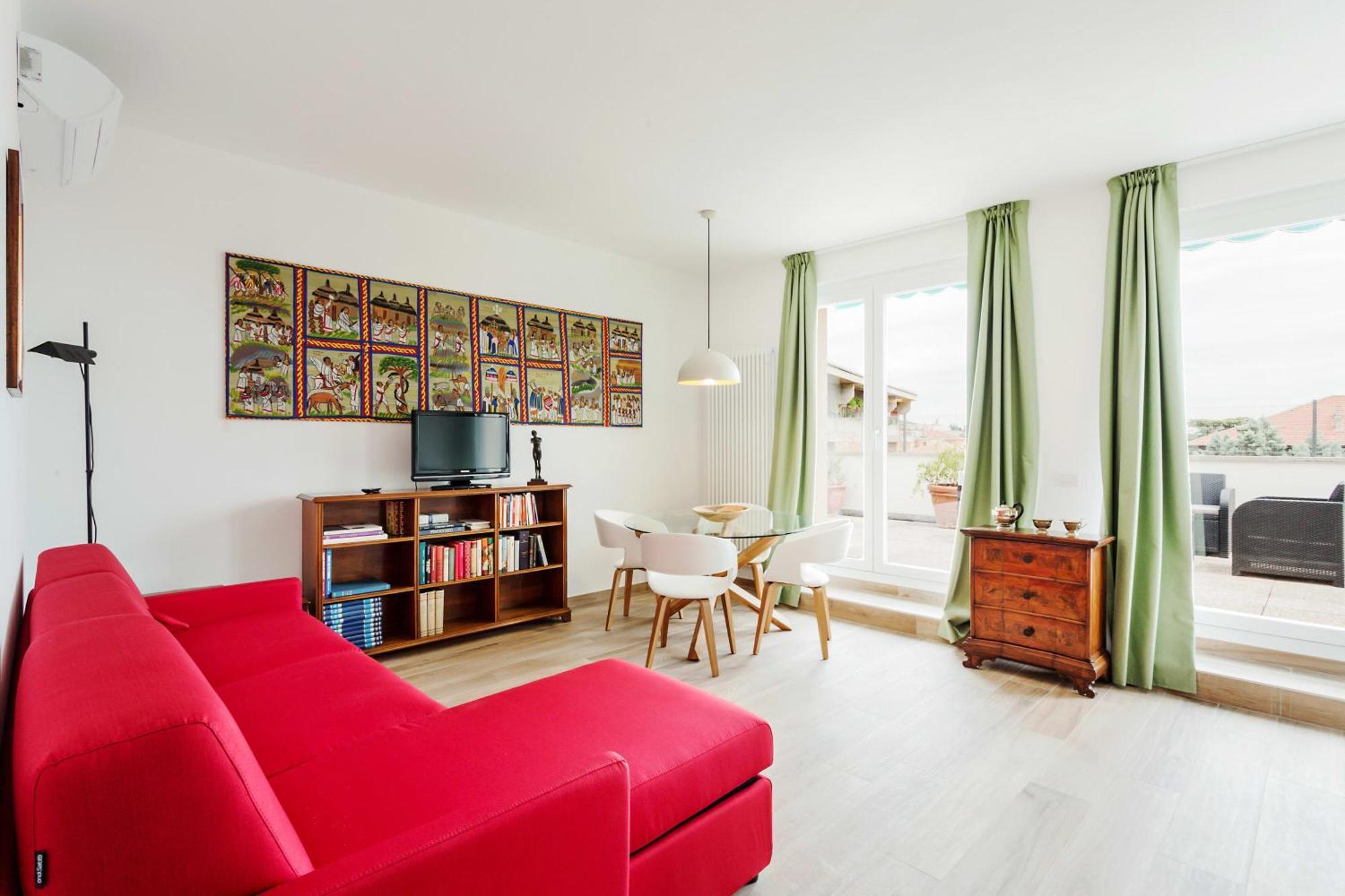 Amazing Flat With Big Terrace And Private Car Park Apartment Verona Exterior photo